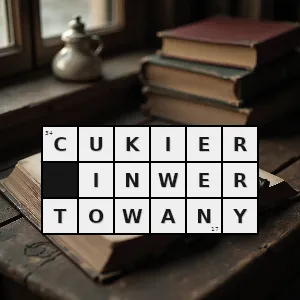 Rozwiązanie krzyżówki: produkt hydrolizy sacharozy na mieszaninę glukozy i fruktozy w wyniku której następuje zmiana kierunku skręcenia płaszczyzny polaryzacji światła inwersja przechodzącego przez roztwór - cukier inwertowany | hasła, synonimy i podpowiedzi Hasło krzyżówkowe produkt hydrolizy sacharozy na mieszaninę glukozy i fruktozy w wyniku której następuje zmiana kierunku skręcenia płaszczyzny polaryzacji światła inwersja przechodzącego przez roztwór - cukier inwertowany – rozwiązanie, synonimy, podpowiedzi i definicje krzyżówkowe